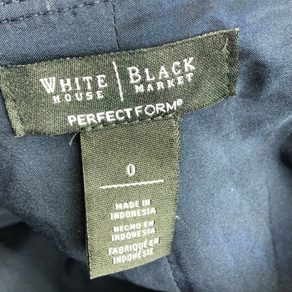 WHBM PERFECT FORM BLUE SKIRT - Picture 6 of 8